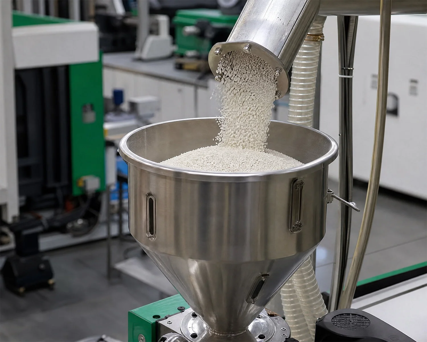 Material Drying and Preparation Process