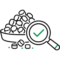 Raw Material Inspection Icon
