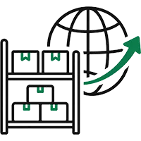 Warehouse & Shipment Icon