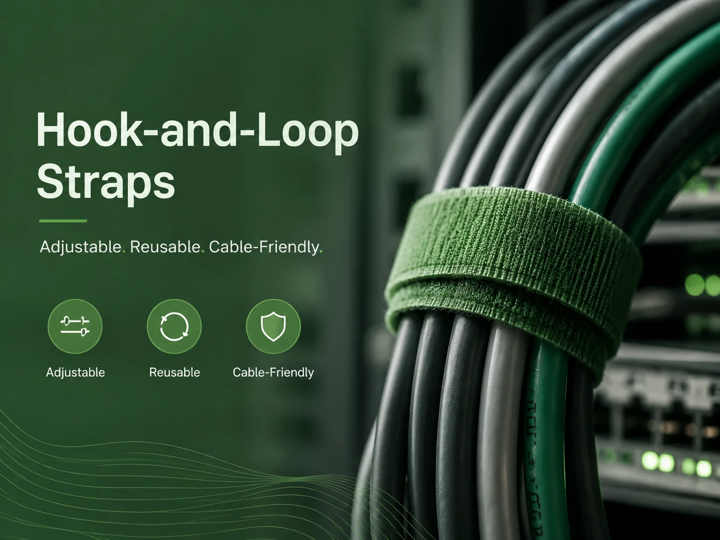 Hook‑and‑Loop (Velcro) Straps