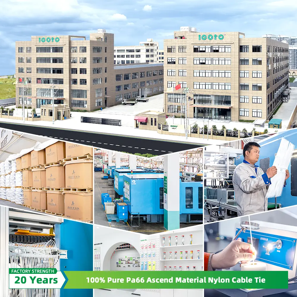 IGOTO factory and production lines for cable gland manufacturing