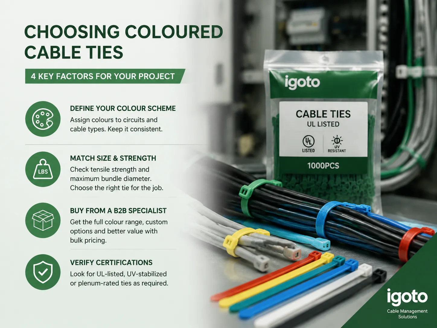 Selecting and Purchasing Coloured Cable Ties for Your Project