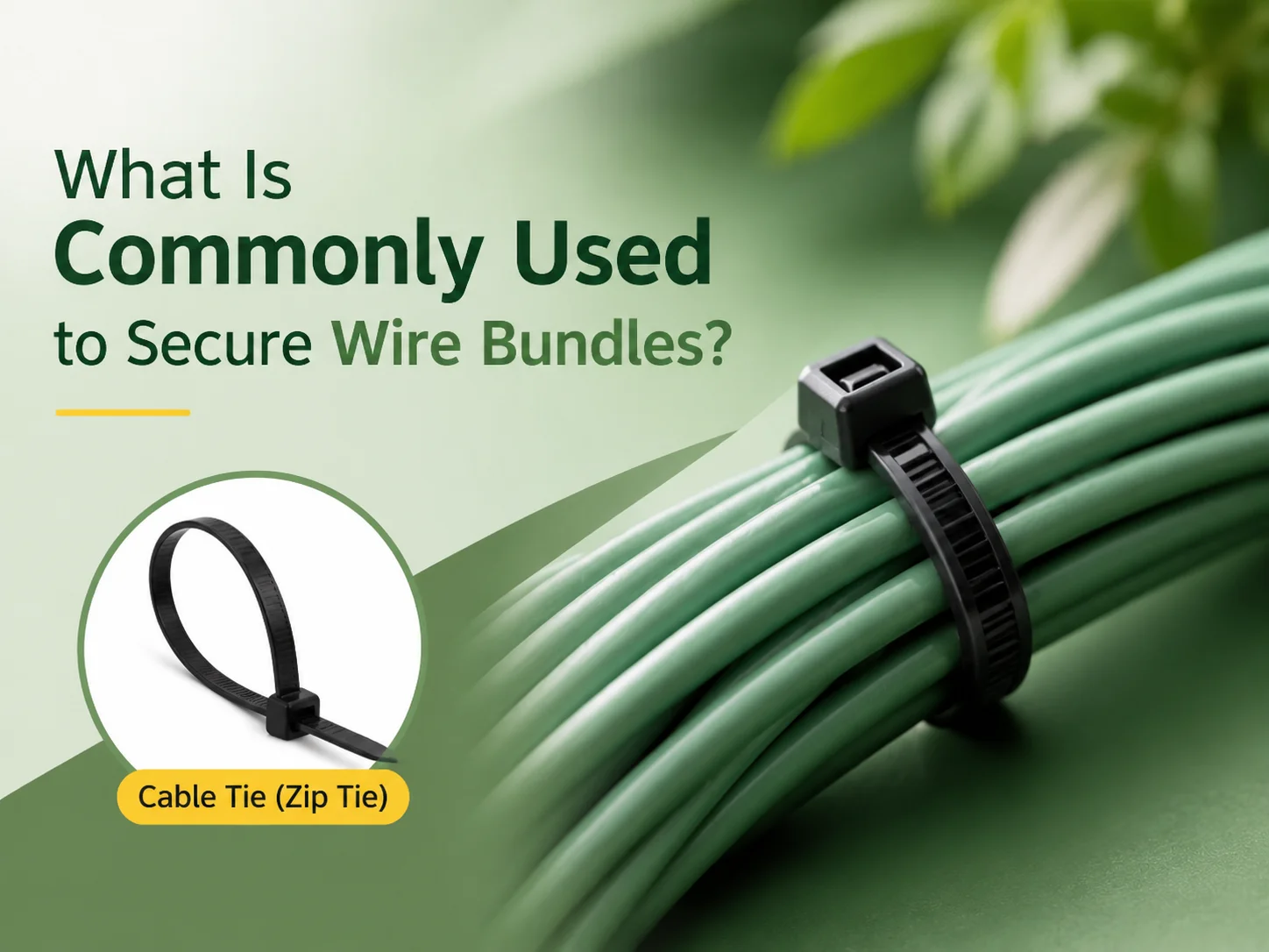 What Is Commonly Used to Secure Wire Bundles