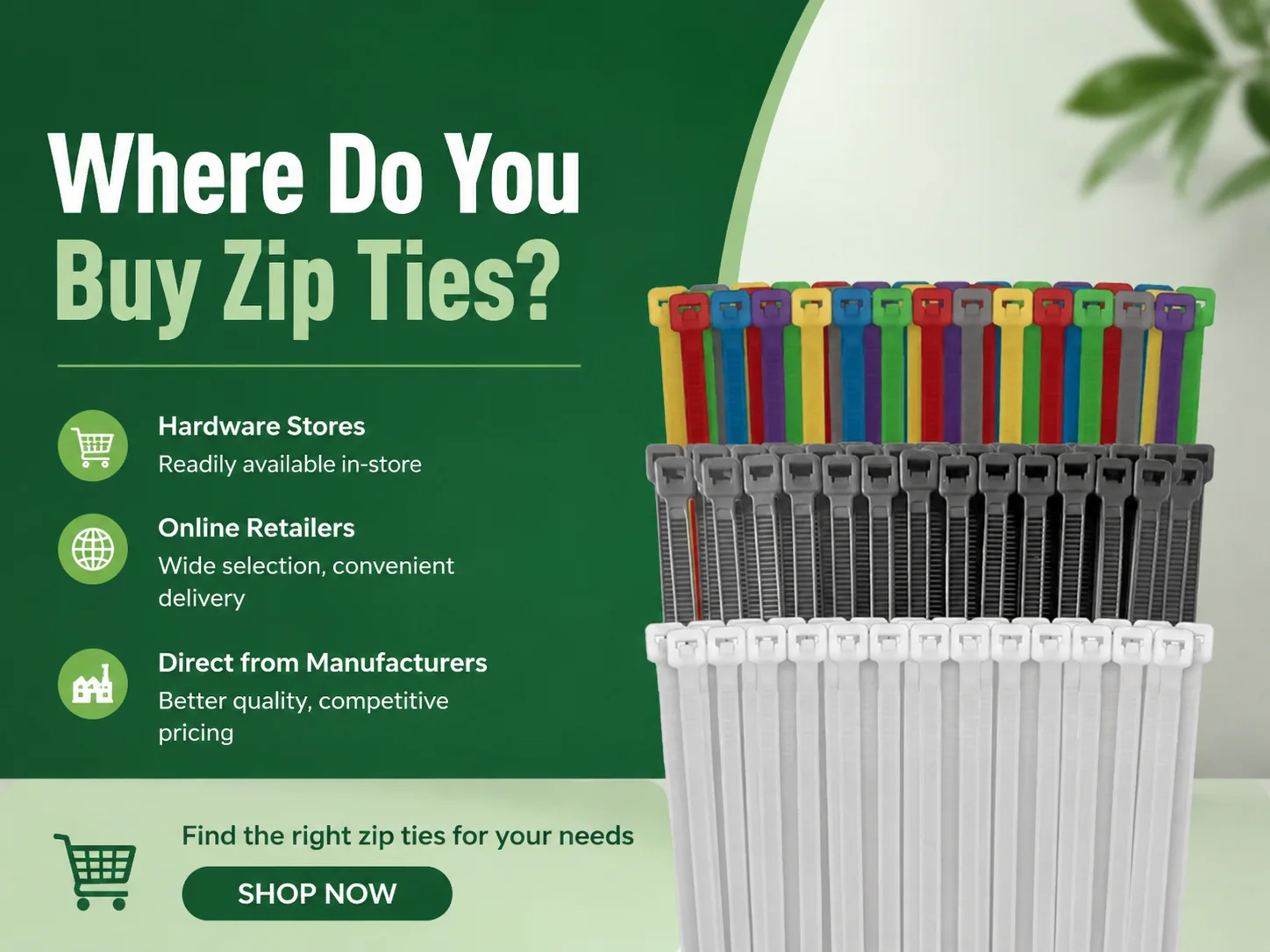 Where Do You Buy Zip Ties?