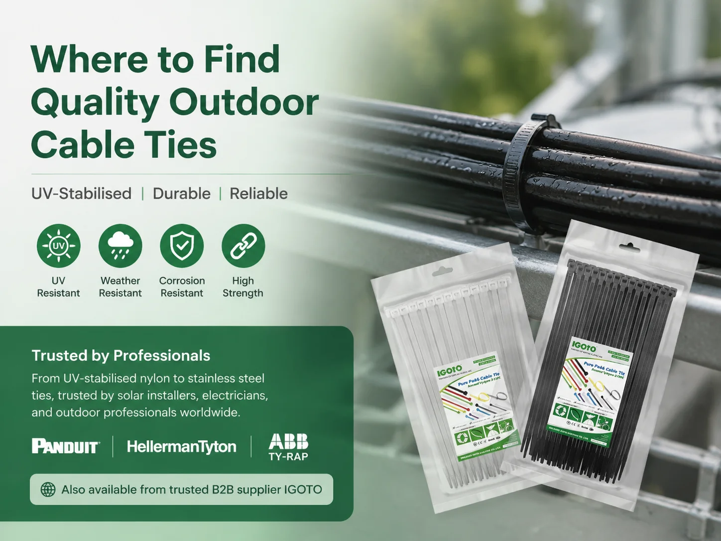 Where to Find Quality Outdoor Cable Ties