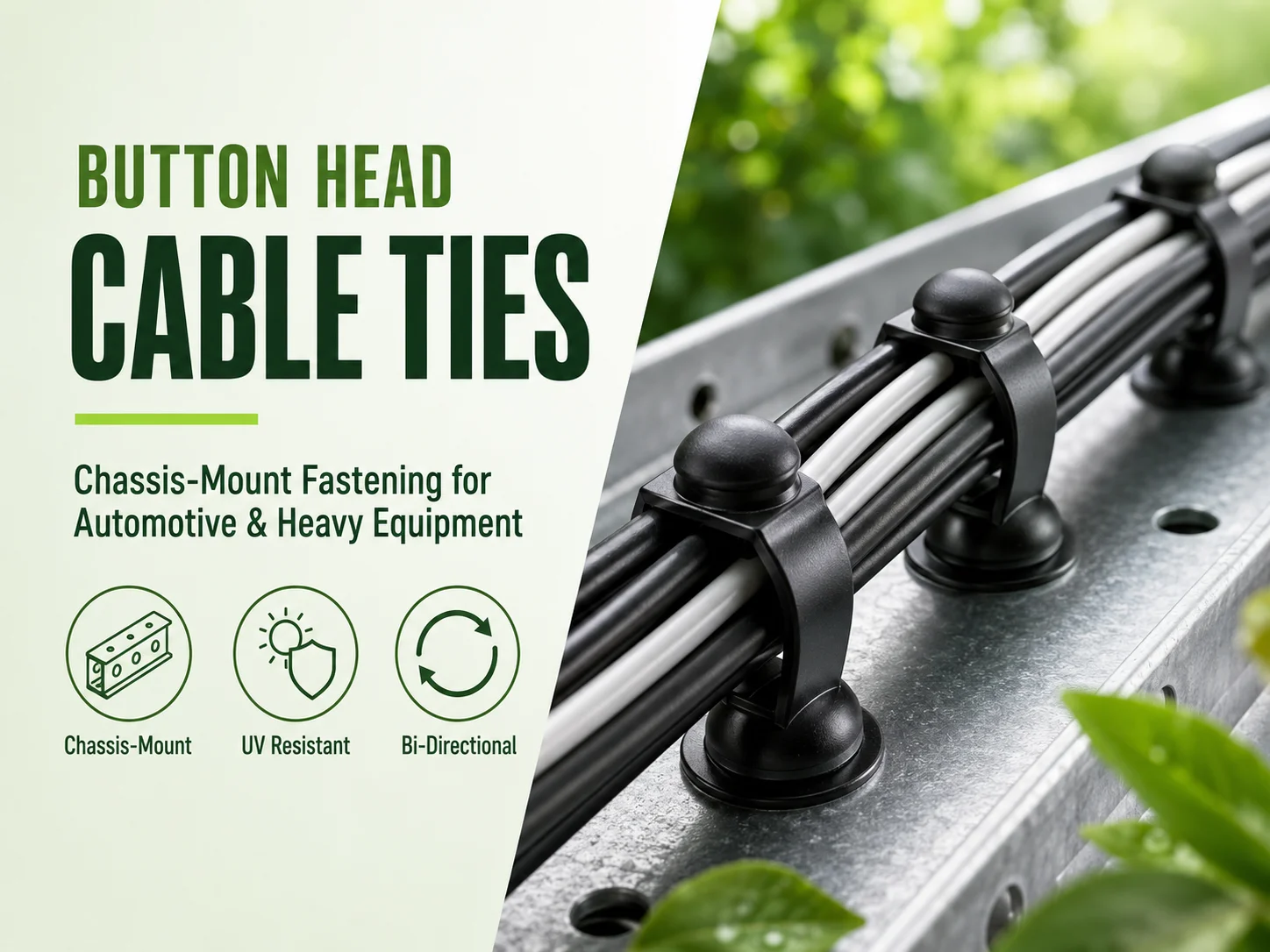 Button Head Cable Ties