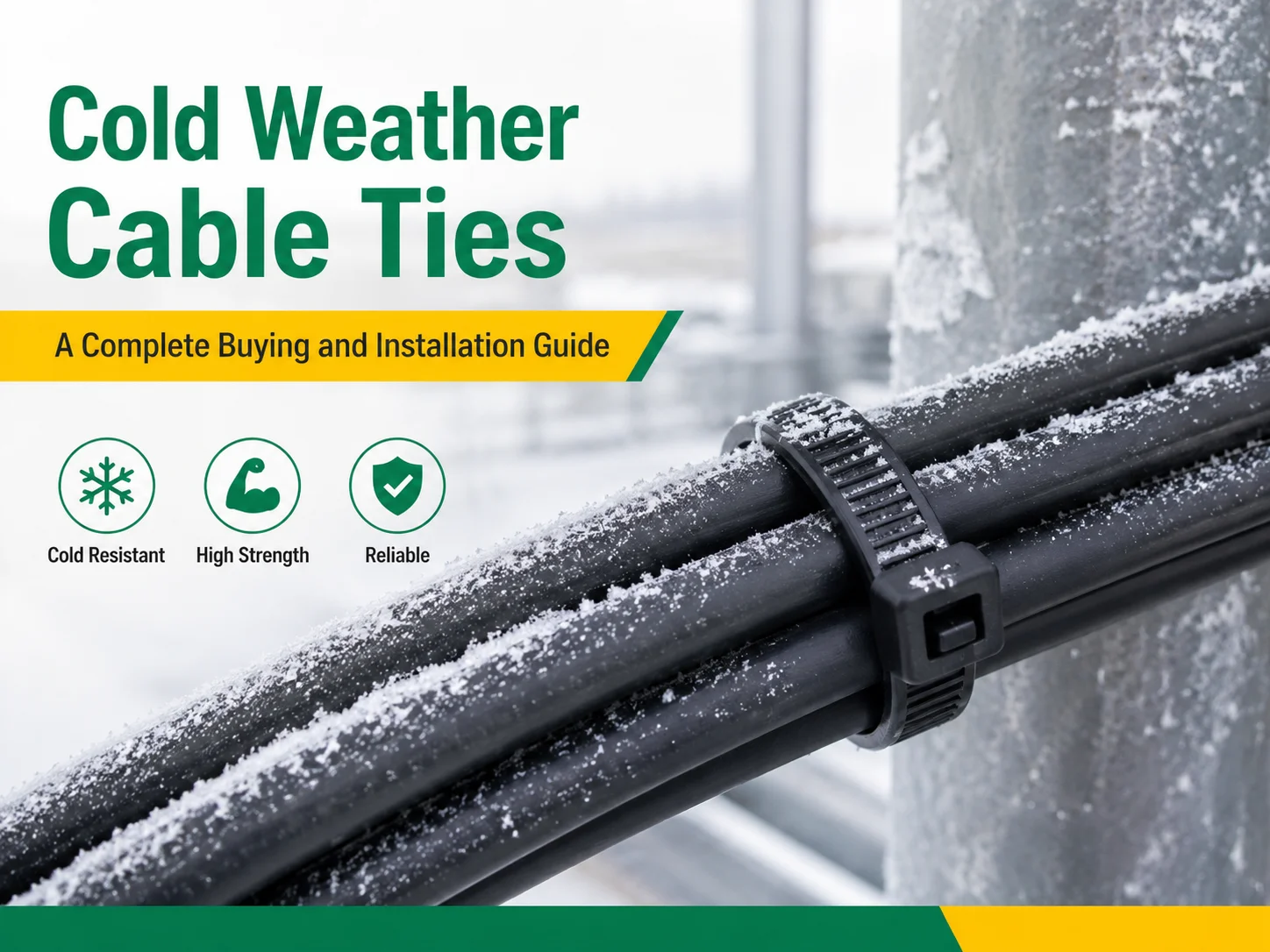Cold Weather Cable Ties: A Complete Buying and Installation Guide