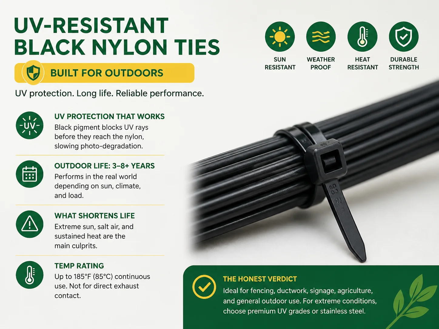 Performance: UV Resistance & Real Outdoor Life