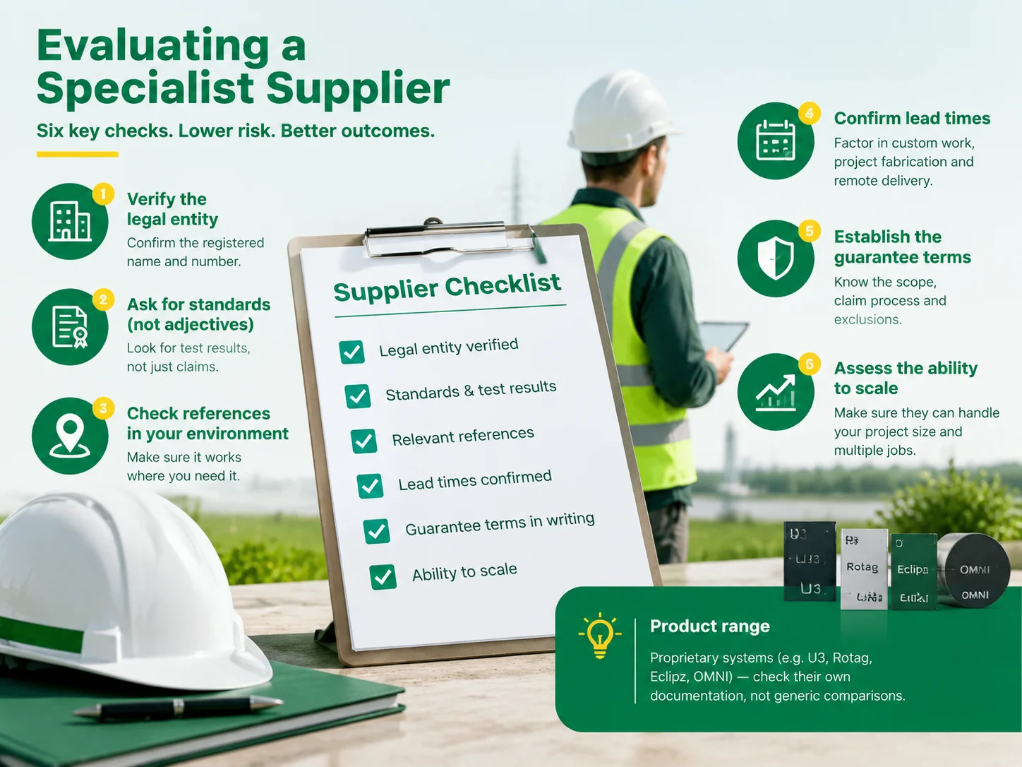 Evaluating a Specialist Supplier