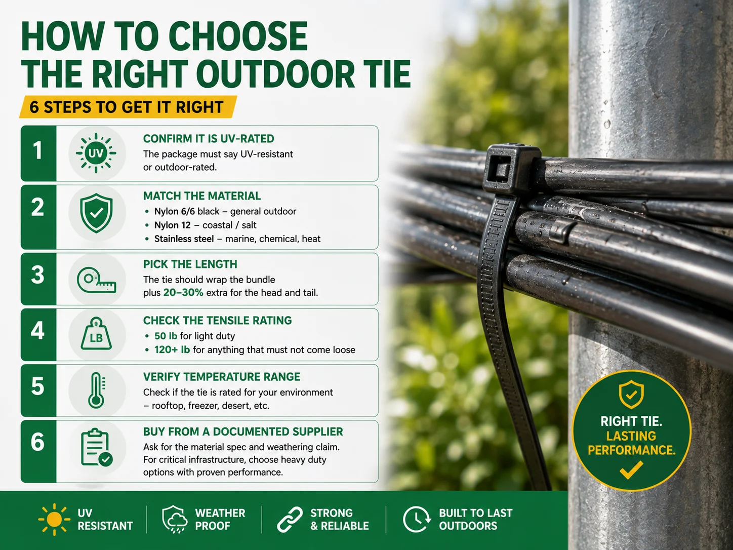 How to Choose the Right Outdoor Tie