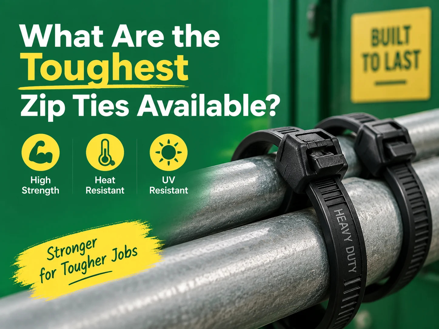 What Are the Toughest Zip Ties Available?