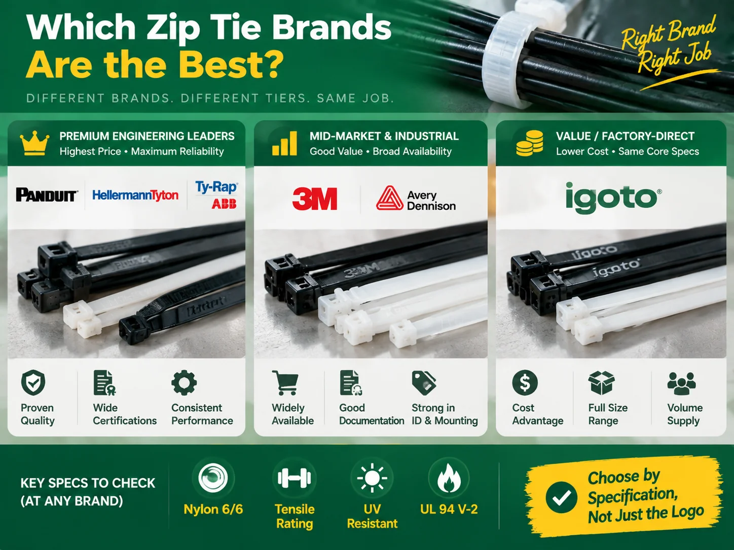 Which zip tie brands are the best